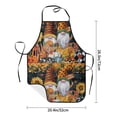 thumbnail image 4 of Wukai Welcom Fall Print Aprons Adjustable Bib Aprons Cooking Kitchen Chef Apron for Women and Men, 4 of 7