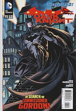 Batman Dark Knight #11 Signed by David Finch VF/NM