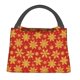 thumbnail image 1 of Fotbe Christmas With Gold Snowflakes Bolsa Térmica Portátil con Estampado, Bolsa de Entrega de Alimentos Aislada, Bolsa Reutilizable de Gran Capacidad para Comidas y Supermercado, 1 of 6