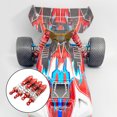 thumbnail image 4 of 4pcs RC Amortiguador de choque para Wltoys 104001 Accesorios de rojo Sunnimix Amortiguador trasero delantero, 4 of 7