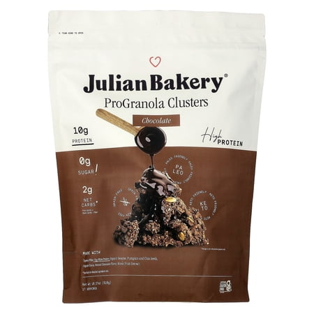 Julian Bakery, ProGranola Chocolate Clusters, 18.27 oz