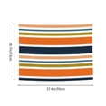 thumbnail image 6 of Hirioo Colorful Pastel Stripes Print Tapestry Lightweight Fabric for Bedroom Aesthetic Home Wall Dorm Décor Living Room Decor 29x37 Inch, 6 of 8