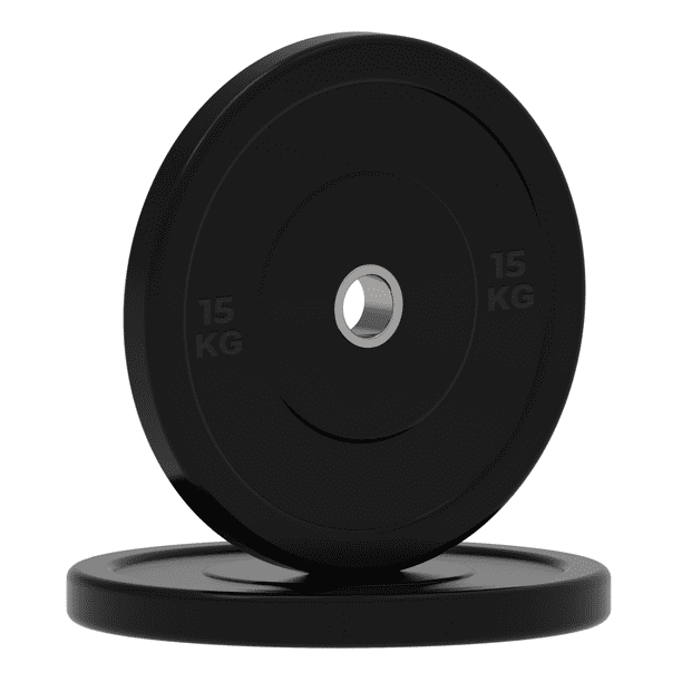 Par De Discos Olímpicos X-Rush 15 Kg Negro