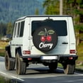thumbnail image 2 of Yuyamidu Cherry Tire Cover Waterproof Trailer Tire Cover 14-19" Tyre Covers Sun Rain Snow Protector for RV SUV Truck Camper Travel Trailer, Universal Fit, 2 of 5