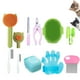 thumbnail image 1 of Kit de aseo para mascotas para gatos y perros, 10 piezas con cepillo autolimpiante, 1 of 7