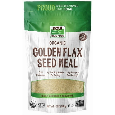 NOW Foods Golden Flax Meal 12 oz