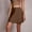 Brown, variant on Tqcoqu Satin Skirts for Women Trendy High Waisted A-Line Lace Skirt Half Slip for Skirt,Brown,Women's S-XL