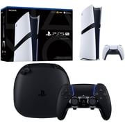 PlayStation 5 Pro Console with PlayStation Sony PS5 DualSense Edge Wireless Controller - Midnight Black