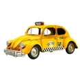 thumbnail image 4 of Supvox Retro Iron Sculpture Home Decor Taxi Model Car for People Who Love Collecting Metal Crafts 1Pack, 4 of 8