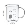 thumbnail image 4 of Beaker Mug Glass Measuring Beaker Caffeine Beaker Mug Beaker Coffee Mug Chemistry Mug Science Gifts, 4 of 4