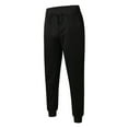 thumbnail image 3 of Zylarhe Men's Spring&Winter Solid Color Long Sleeved Hooded Top And Trousers Suit Haptic Suit, 3 of 7