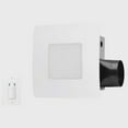 thumbnail image 1 of Dewstop 80-110 CFM Easy Install Bathroom/Bath Exhaust Fan with Adjustable LED Light & Humidity Sensing, 1 of 1