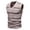 A#Khaki, variant on DPTALR Men's Print Elastic Knit V-Neck Tank Top,Dark Blue,XXL