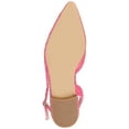 thumbnail image 6 of Journee Womens Daphnne Sling Back Pointed Toe Flats, 6 of 10