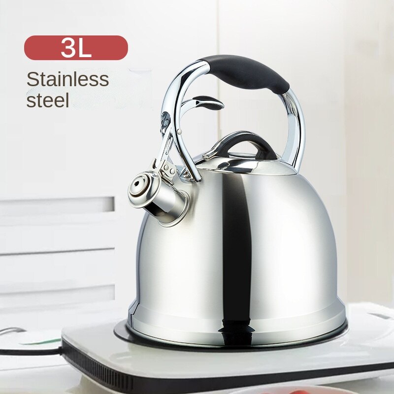 Chinesestyle retro gas stove 3L largecapacity whistle kettle No pick