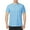 Blue, variant on Alove Men's Color Contrast Shirt Sleeve Rash Guard Quick Dry Swim Shirt Tops UPF 50  Swimwear