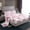 Pink B, variant on Feelyou Cartoon Pink Letter Bed Sheets for Teen, Bowknot Monogrammed L King Sheets, Watercolor Ribbon Sheet Set, Super Cozy Room Decor, 4pcs
