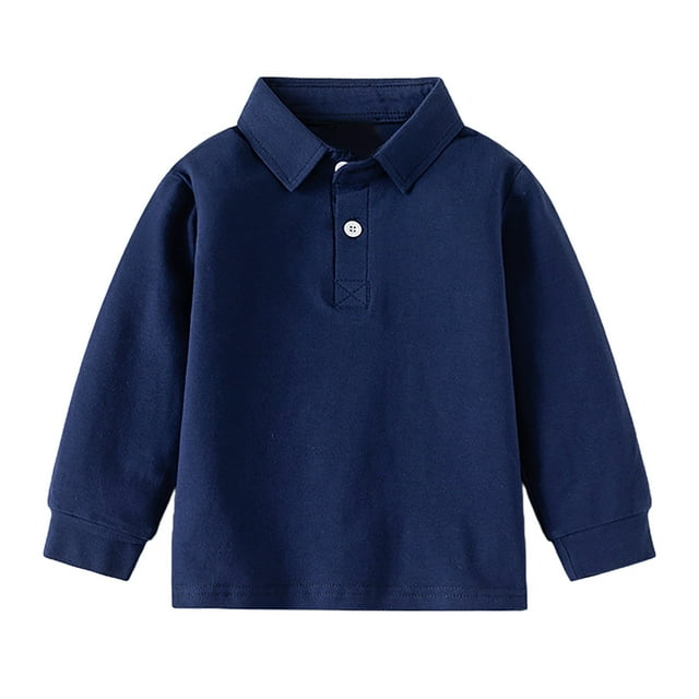 Polo Garçon Rayures Chemises Uniformes Garçons Chemise de Rugby Manches Courtes Polo Garçons 18-24 Mois Mode Garçons