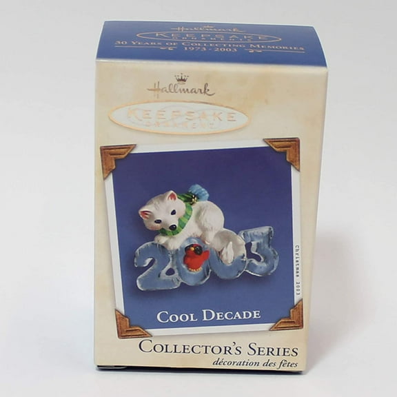 Hallmark Keepsake Ornament - Cool Decade 4th in Series 2003