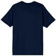 thumbnail image 3 of Superman Logo Adult Navy Crew Neck Short Sleeve T-shirt-Small, 3 of 6