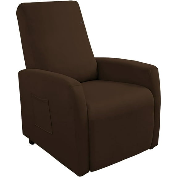 Xiao Hua 1 juego de funda impermeable para sofá reclinable pequeño, diseño elástico, adecuada para sillones perezosos, con bolsa de almacenamiento, asiento individual