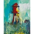 thumbnail image 3 of Beauchamp, Andy 15x18 Black Modern Framed Museum Art Print Titled - Painted Water Tower, 3 of 5
