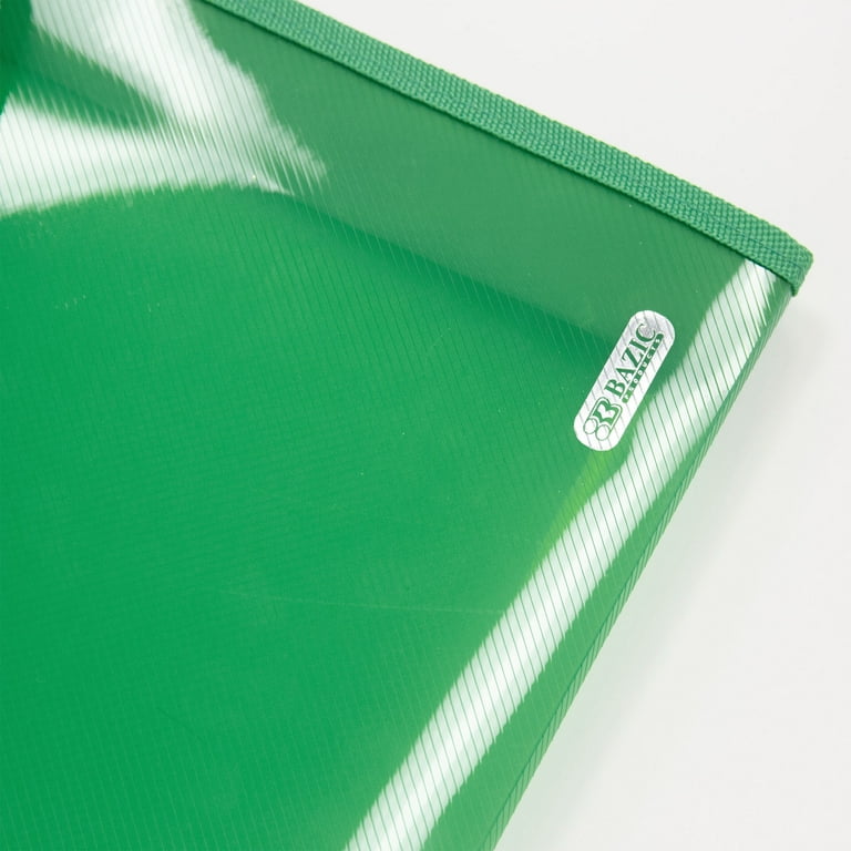 BAZIC – Carpeta De Papel De 2 Bolsillos, 3 Clips De Cierre De Clavijas