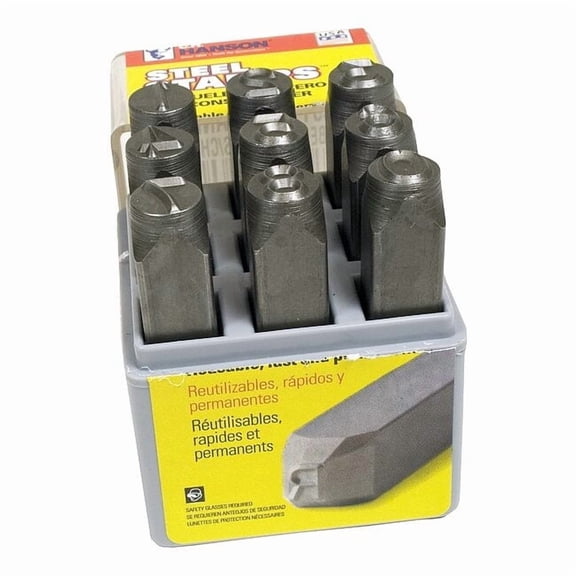 C.H. Hanson Hand Stamp Kit, Number Set 21400