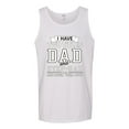 thumbnail image 2 of Wild Bobby,I Have Two Titles Dad and Step Dad Rock Them Both Step Dad Gift, Father's Day, Men Graphic Tank Top, White, 2XL, 2 of 3