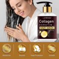 thumbnail image 2 of 2025 Keratin Hair Mask, Collagen Hair Mask for Dry Damaged Hair, Deep Repair Conditioning Hair Mask with Collagen & Keratin for All Hair Types, 2 of 5