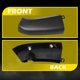 thumbnail image 2 of Car Rear Upper Right Left Side Spoiler Corner Trim Panel, 2 of 4