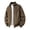 02# Coffee, variant on IhhxPro Men's Vintage-Inspired Leather Look Bomber Jacket with Pockets Fit Zip-Up Retro Classic Motorcycle Outerwear Casual Slim M-4XL