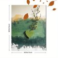 thumbnail image 3 of Qisvanset Framed Canvas Wall Art 12x16 Inch Lime Cream Love Like Jesus Trendy Bible Decor, 3 of 5