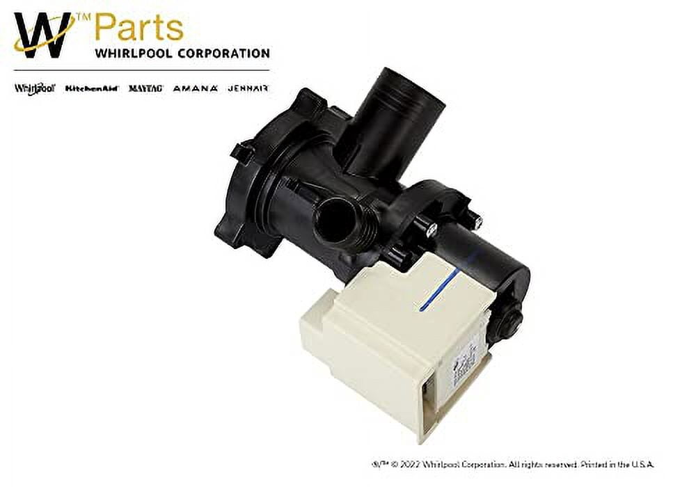 Whirlpool WPW10465252 Top Load Washer Drain Pump