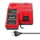 thumbnail image 1 of M12-18C Li-ion Battery Charger for Milwaukee 12 V 14.4V 18V C1418C 48-11-1815/1828/1840 M18 M14 M12, 1 of 5