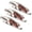 Rose Wood 3 Packs, variant on Professional Waiter Corkscrew Wine Key for Bartenders Set of 3,With Long Rosewood Handle Stainless Steel Handle Wine Opener for Bar Restaurant Waiters, Sommelier, Bartend (Big Wood 3 Packs)