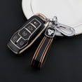 thumbnail image 1 of Para Ford Mustang Taurus Explorer TPU remoto llavero cubierta estuche protector Shell (NEGRO), 1 of 3