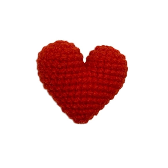 RKSTN un Câlin de Poche Aimant en Forme de Cœur Crocheté Petit Cadeau (Remarques de Commande : Sans Sac) g Décoration Intérieure