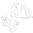 thumbnail image 4 of tssuouriy 3Pcs Cookie Mold Set Portable Biscuits Molds Fondant Baking Mould, 4 of 6