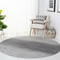 thumbnail image 2 of SAFAVIEH Adirondack Maris Abstract Area Rug, Grey/Ivory, 8' x 8' Round, 2 of 8