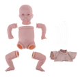 thumbnail image 1 of 19 pulgadas Blank Awake Baby Girl Doll Cabeza /4 brazos Piernas completas y medio cuerpo de silicona y cuerpo de t CUTICAT Kit de muñeca Reborn, 1 of 7