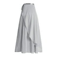 thumbnail image 4 of Women Ballet Wrap Skirt Ladies Long Sheer Dance Skirts, 4 of 4
