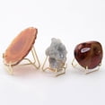 thumbnail image 3 of pitrice Iron Ores Stone Display Stand Desktop Rock Holder Base Home Office Decor L, 3 of 8