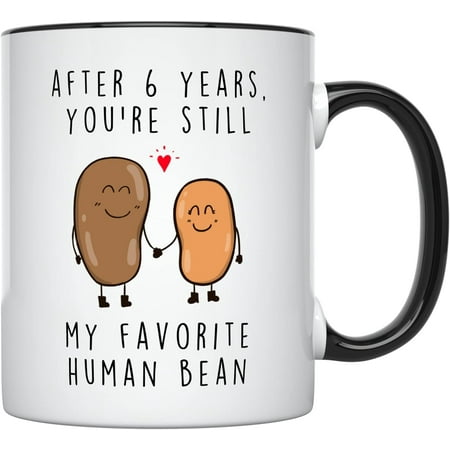 Playful 6th Anniversary Mug