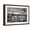 Brown Frame, variant on Art.com Louvre with Eiffel Tower Vista #2 Photographic Print by Alan Blaustein, Black Frame Wall Art, 29" x 21"