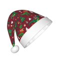 thumbnail image 2 of Balery Dinosaur Christmas Pattern Santa Hat Christmas Hat Funny Christmas Hat Christmas Knitted Beanie Hat For Kids, 2 of 6