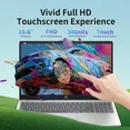 thumbnail image 3 of HP 15.6 Touchscreen Laptop Computer for Business, Intel 13th Gen i7-1355U, 16GB RAM, 1TB SSD, 15.6" FHD Touch Screen, Wi-Fi 6, Backlit Keyboard, Windows 11 Pro, 3 of 5
