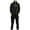 Black, variant on Kids Boys Two Pieces Tracksuits Sweat Suit Long Sleeve Pullover Sweatshirt Sweatpants Activewear White 12-13