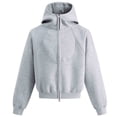 thumbnail image 1 of pstuiky camisa de manga larga para hombre, Sudadera unisex con capucha, manga larga, color liso, informal, con bolsillo y bolsillo camisetas de hombre l, 1 of 8