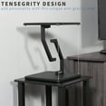 thumbnail image 3 of VIVO Universal Black 12" Tensegrity Speaker Stand, Floating Tabletop Platform, 3 of 9
